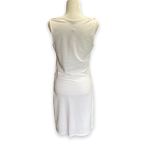 NWT Women’s Hatley Sienna Casual Dress White Cotton Blend Summer Size M - Picture 6 of 9